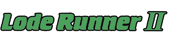 Lode Runner 2 logo for MSX