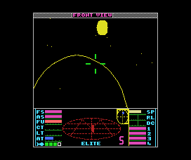 Elite screenshot 3 for MSX