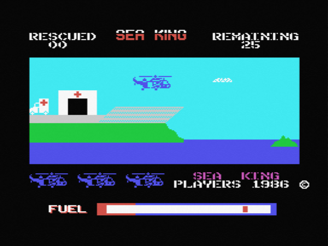 Sea King screenshot 3 for MSX