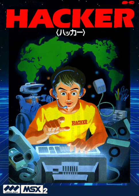 Hacker box art for MSX2