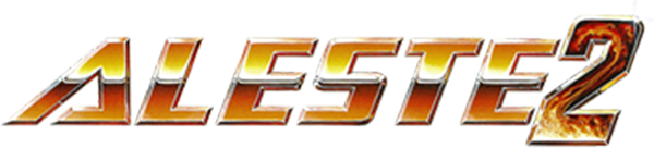 Aleste 2 logo for MSX2