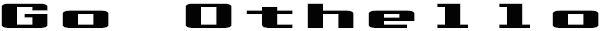 Go Othello logo for MSX2