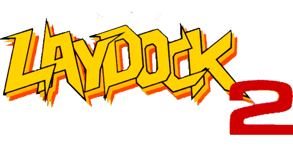 Laydock 2: Last Attack logo for MSX2