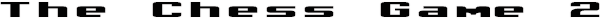 The Chess Game 2 logo for MSX2
