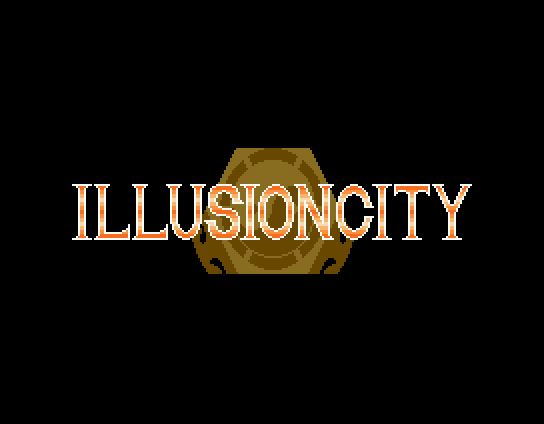 Illusion City title screen for MSX2