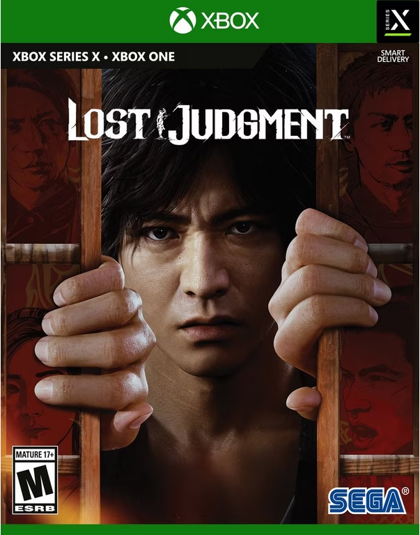 Lost Judgment box art for Xbox Series X