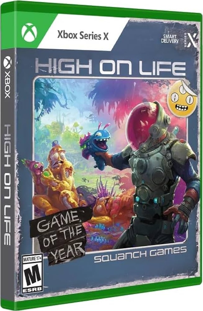 High on Life box art for Xbox Series X