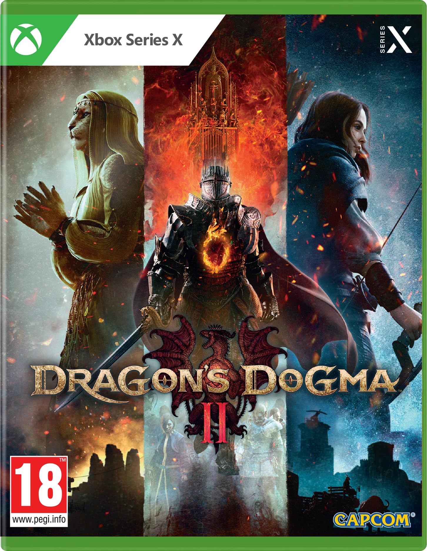 Dragon's Dogma 2 box art for Xbox Series X