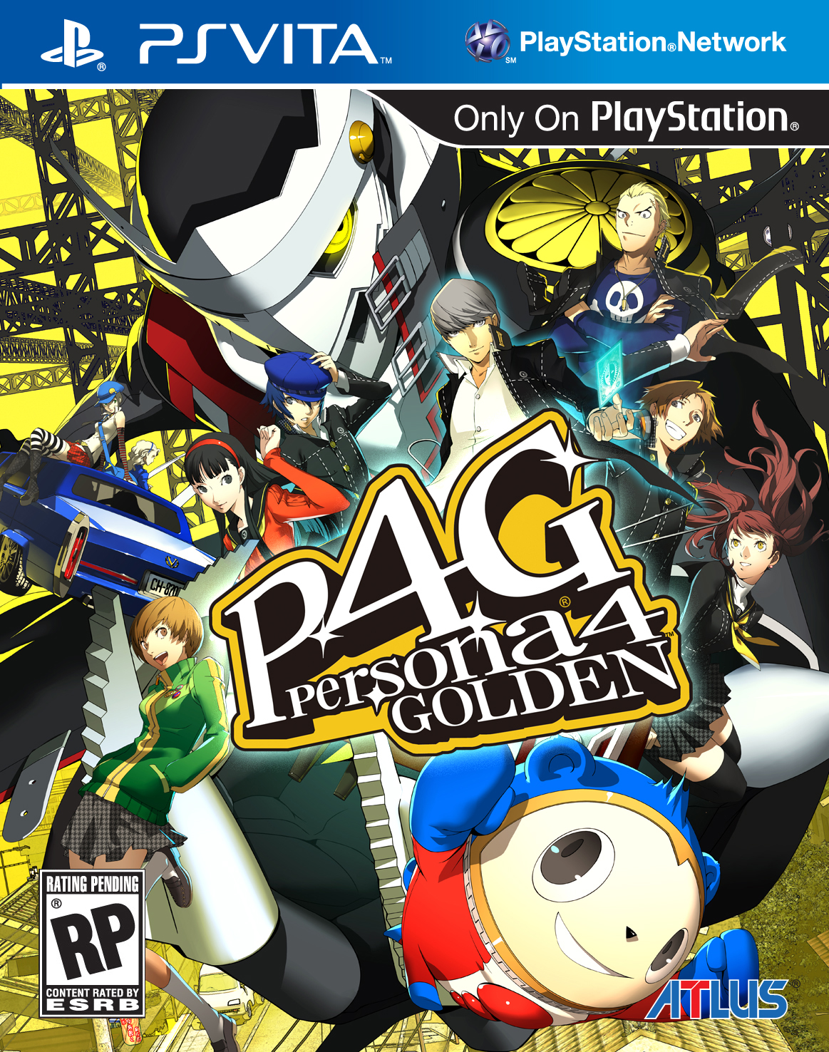 Persona 4 Golden box art for Xbox Series X