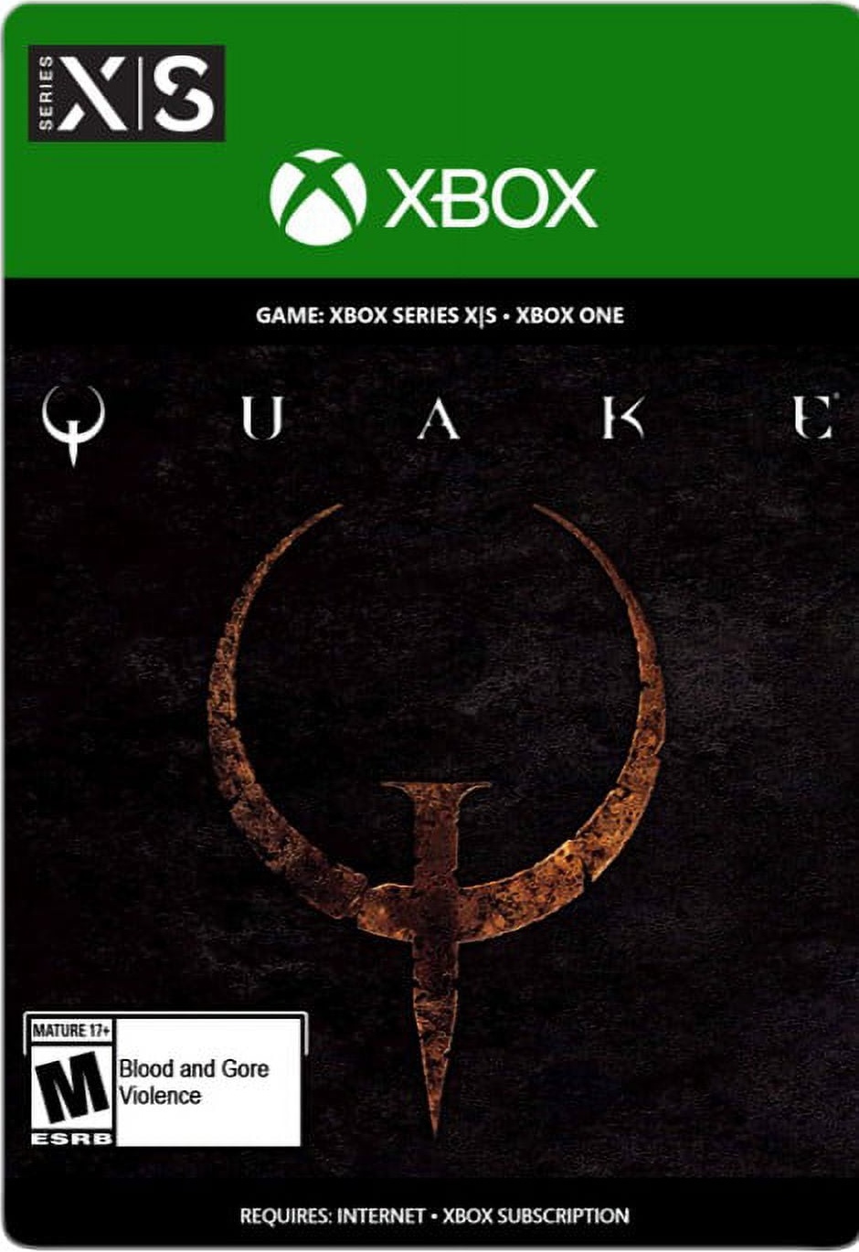 Quake box art for Xbox Series X