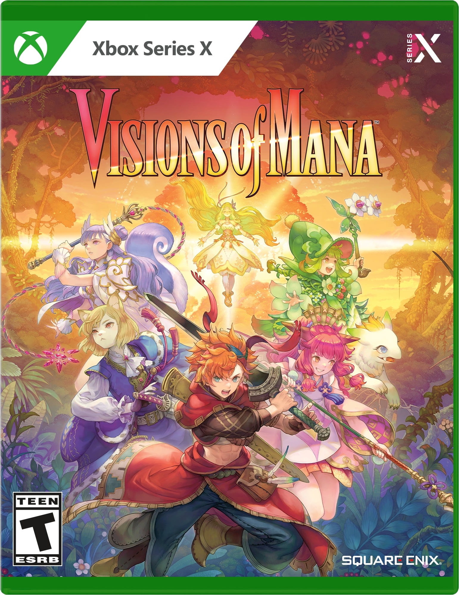 Visions Of Mana box art for Xbox Series X