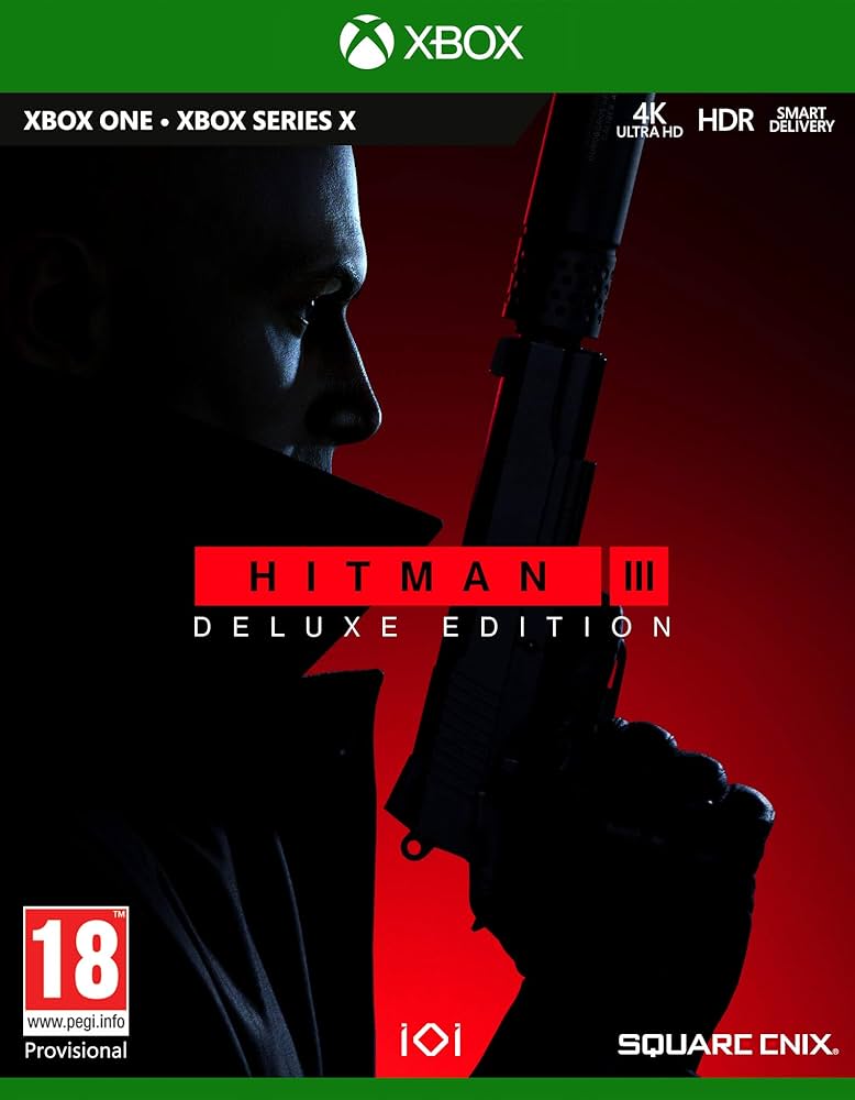 Hitman 3 box art for Xbox Series X