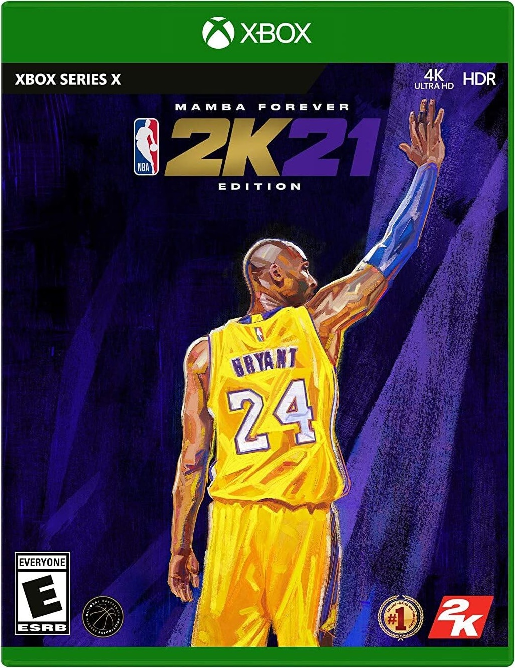 NBA 2K21 box art for Xbox Series X