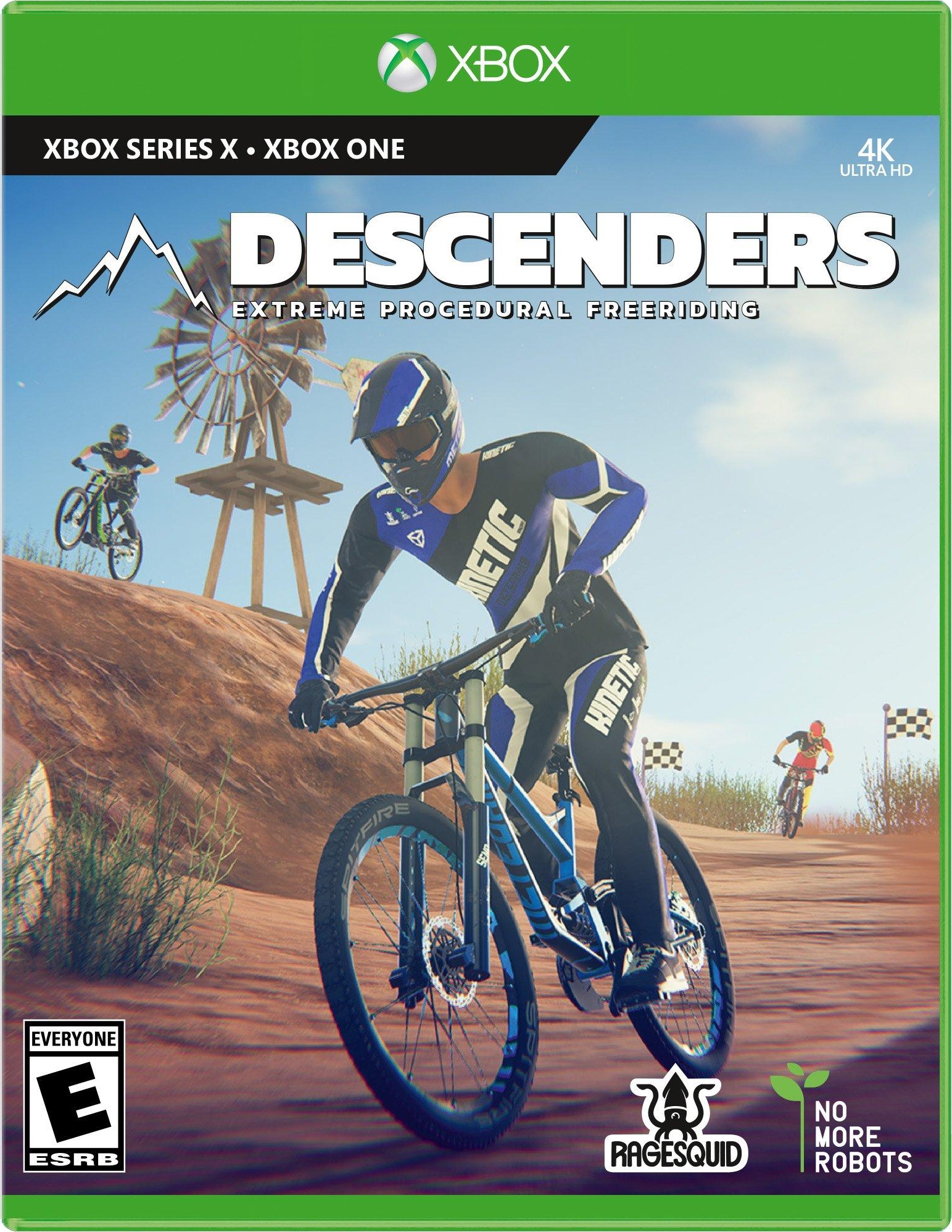Descenders box art for Xbox Series X