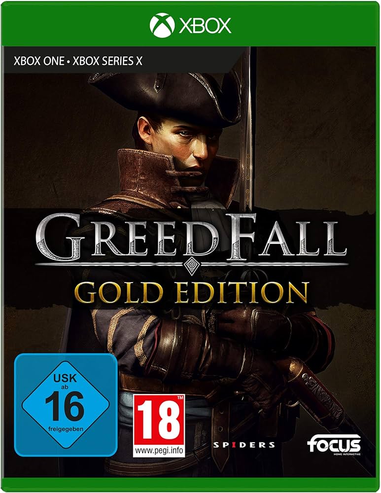 GreedFall: Gold Edition box art for Xbox Series X