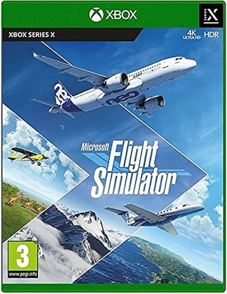 Microsoft Flight Simulator box art for Xbox Series X