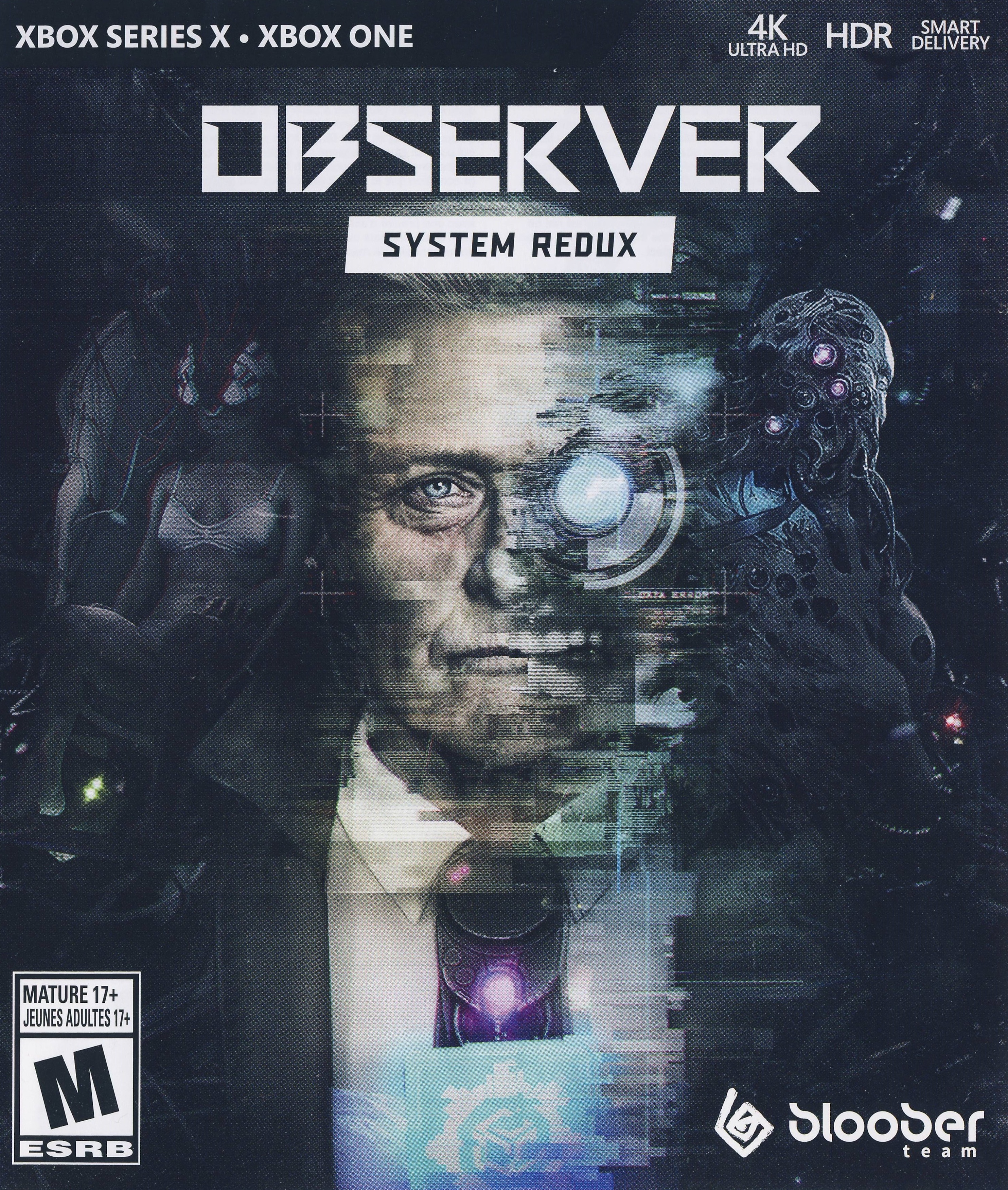 Observer: System Redux box art for Xbox Series X