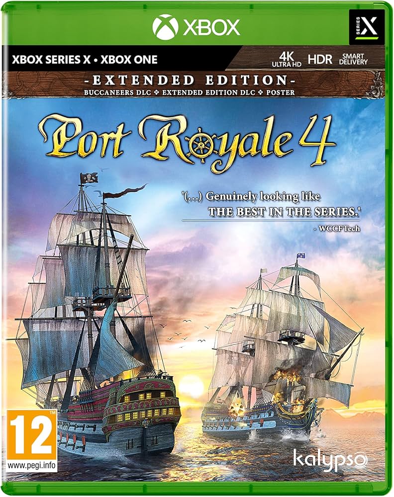 Port Royale 4 Extended Edition box art for Xbox Series X