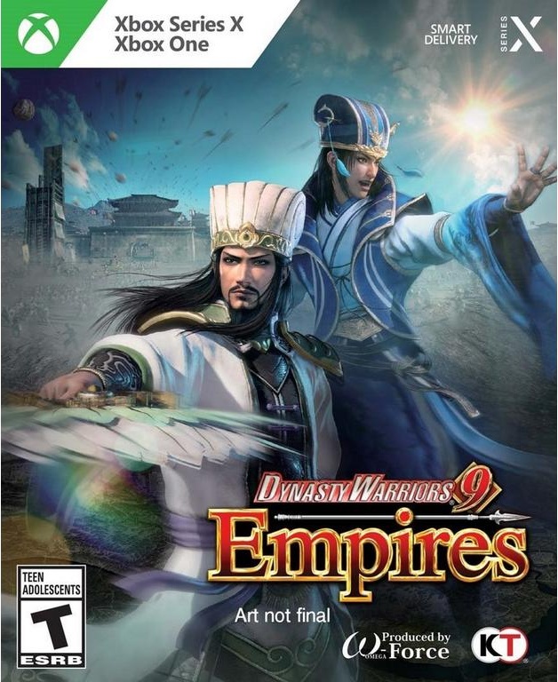 Dynasty Warriors 9 Empires box art for Xbox Series X