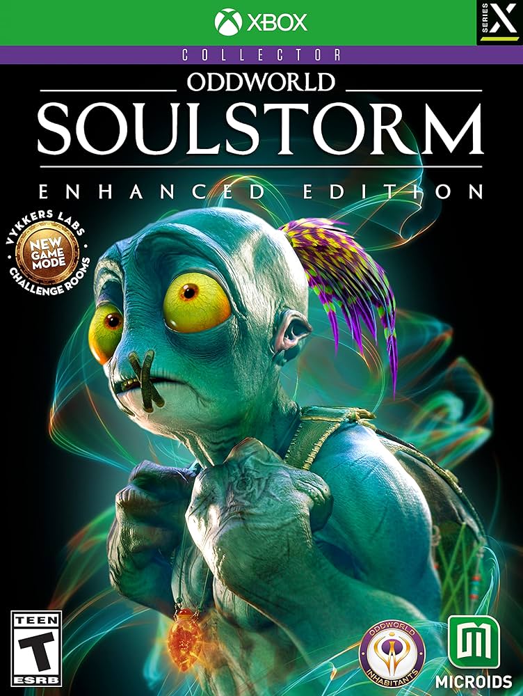 Oddworld: Soulstorm [Enhanced Edition Collector] box art for Xbox Series X