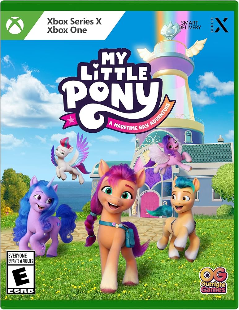 My Little Pony: A Maretime Bay Adventure box art for Xbox Series X