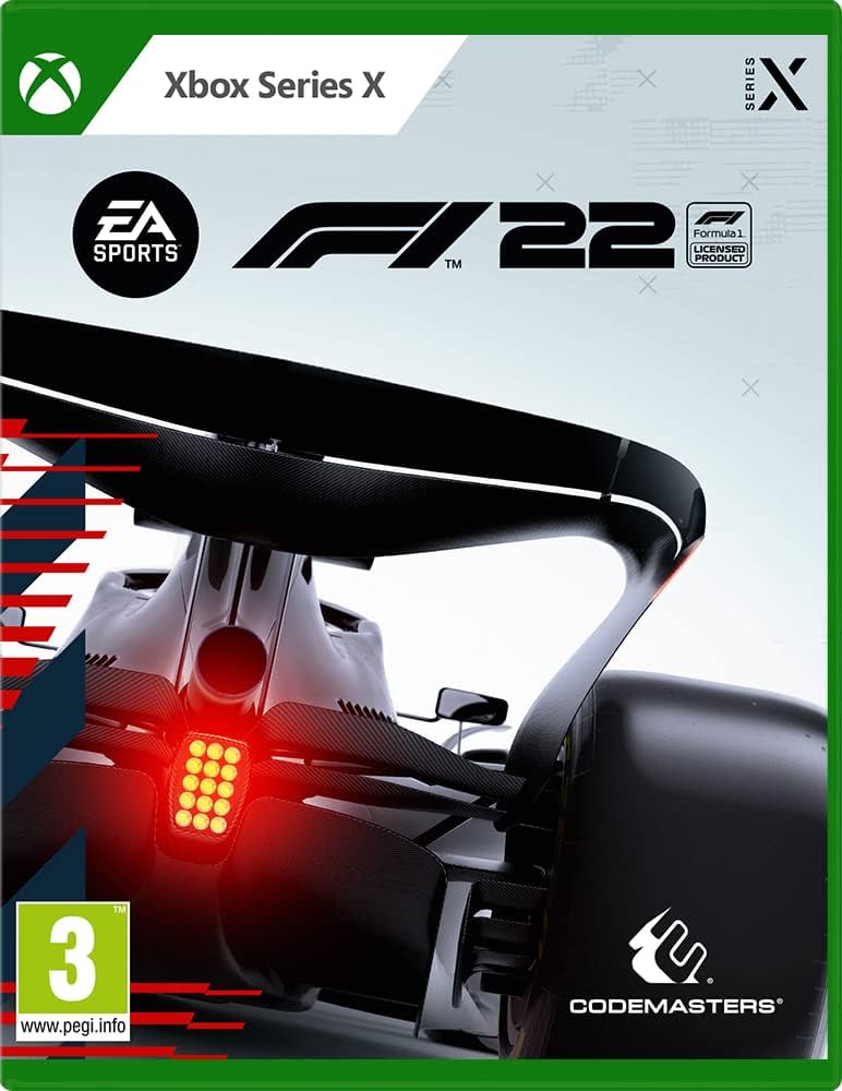 F1 22 box art for Xbox Series X