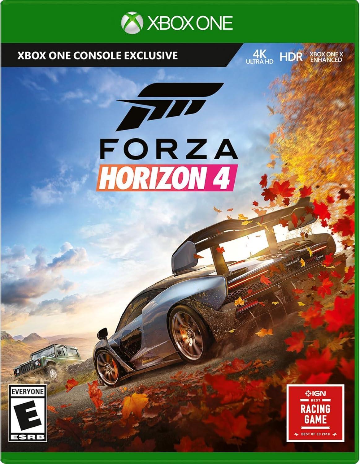 Forza Horizon 4 [Collector's Steelbook Edition] box art for Xbox Series X