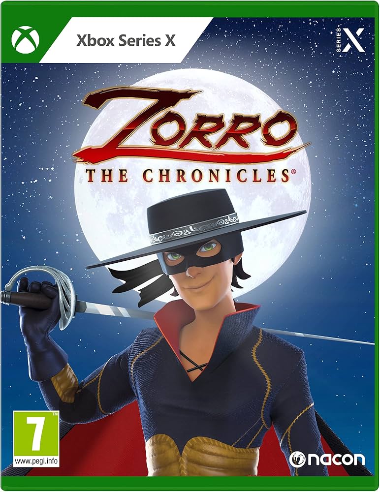 Zorro the Chronicles box art for Xbox Series X