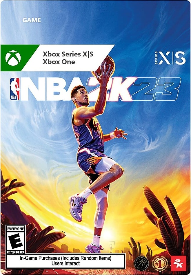 NBA 2K23 box art for Xbox Series X