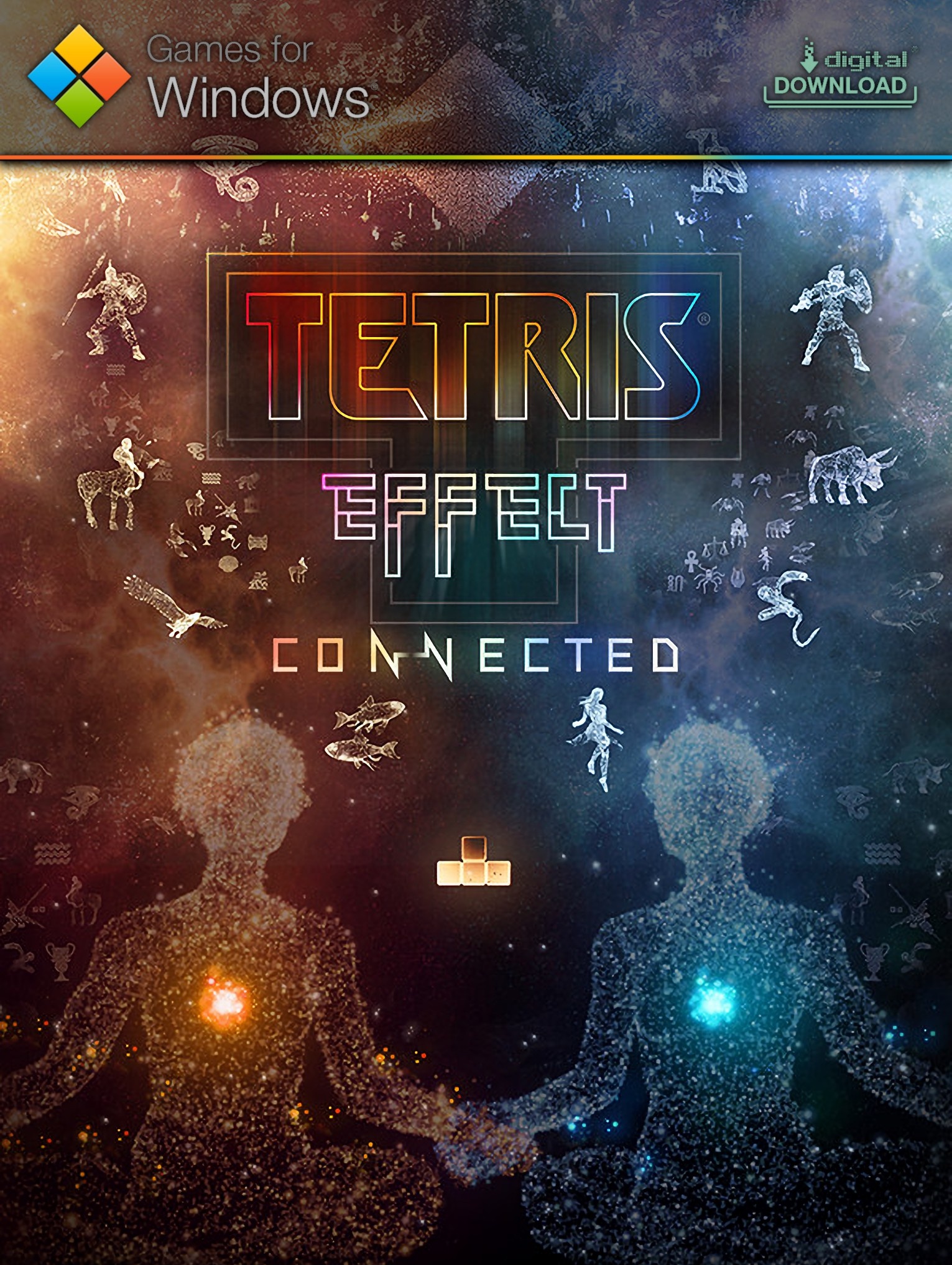 Tetris Effect Connected box art for Xbox Series X