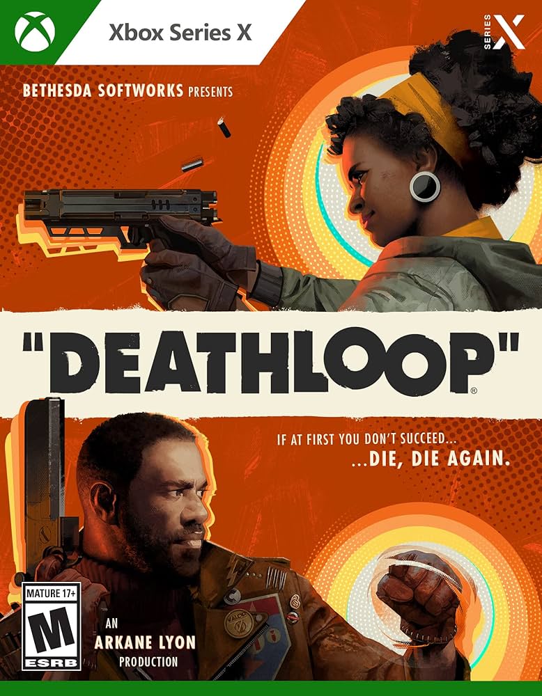 Deathloop box art for Xbox Series X
