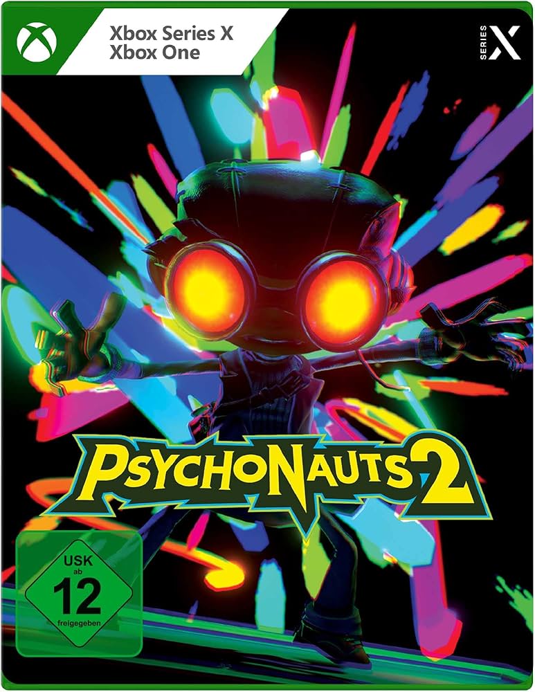 Psychonauts 2: Motherlobe Edition box art for Xbox Series X