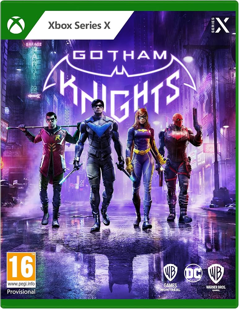 Gotham Knights box art for Xbox Series X