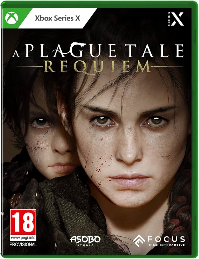 A Plague Tale: Requiem box art for Xbox Series X