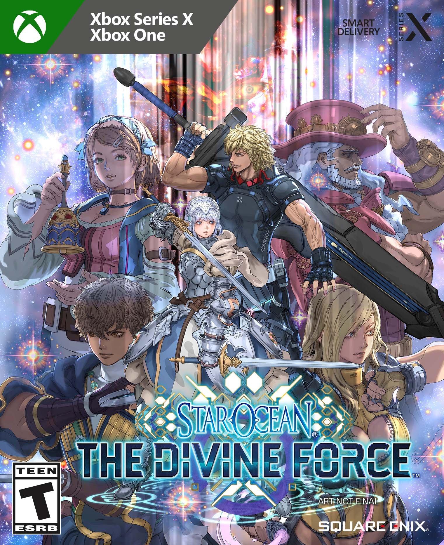 Star Ocean The Divine Force box art for Xbox Series X