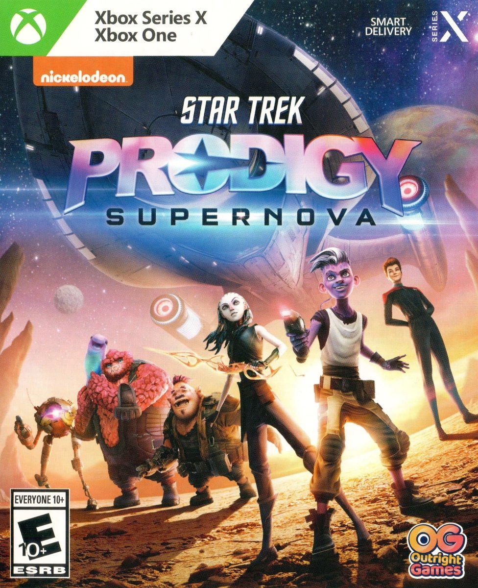 Star Trek Prodigy Supernova box art for Xbox Series X