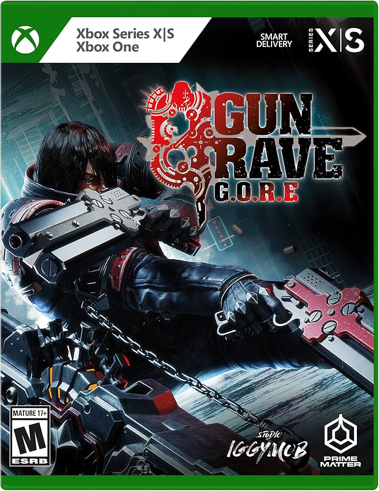 Gungrave Gore box art for Xbox Series X