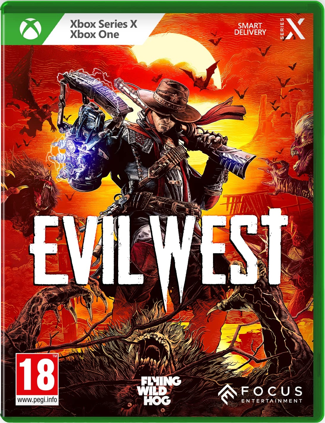 Evil West box art for Xbox Series X