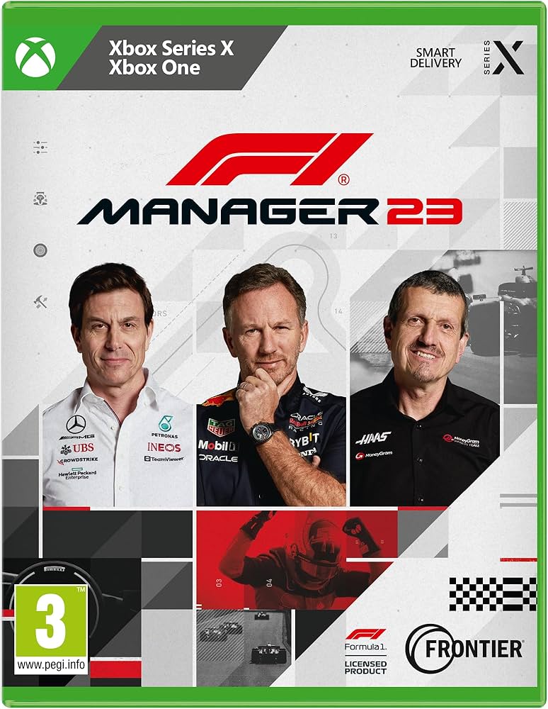 F1 Manager 22 box art for Xbox Series X