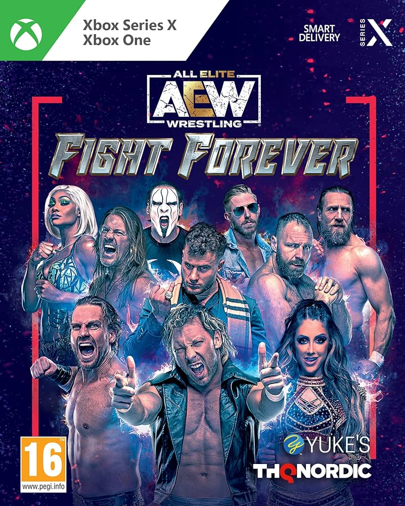 AEW: Fight Forever box art for Xbox Series X