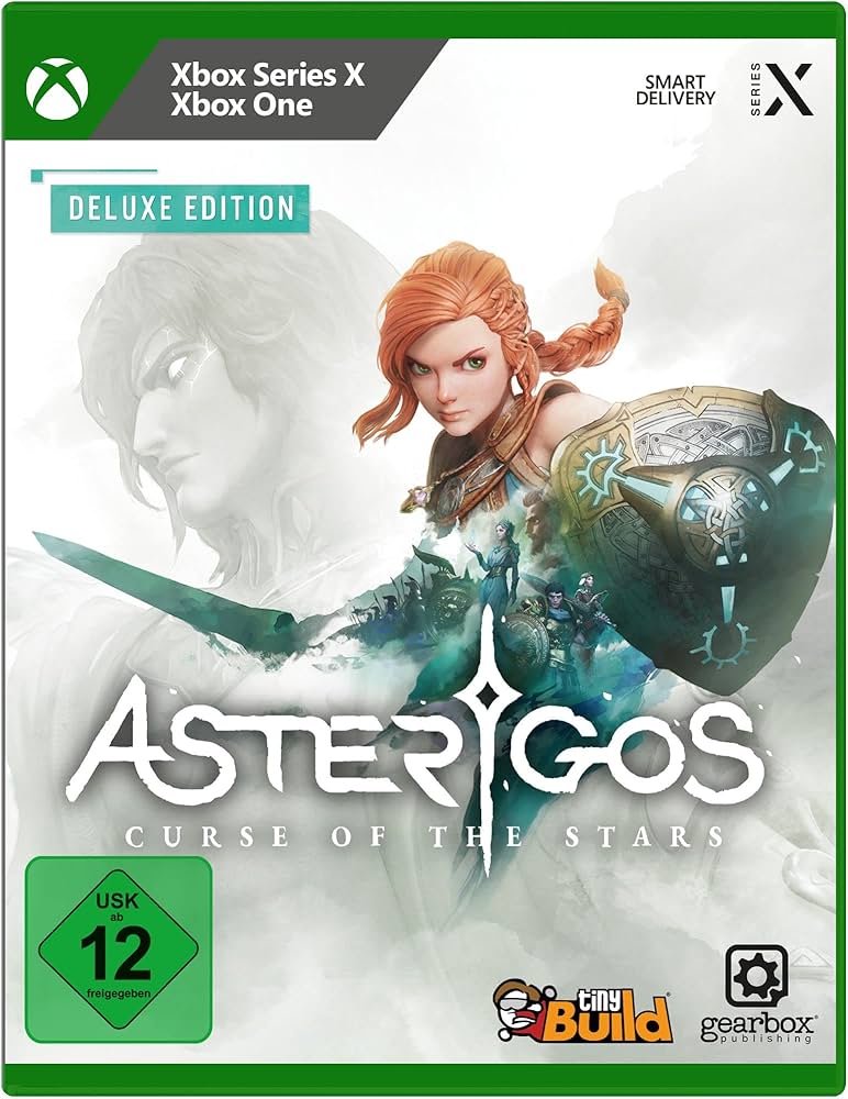Asterigos Curse of the Stars: Deluxe Edition box art for Xbox Series X
