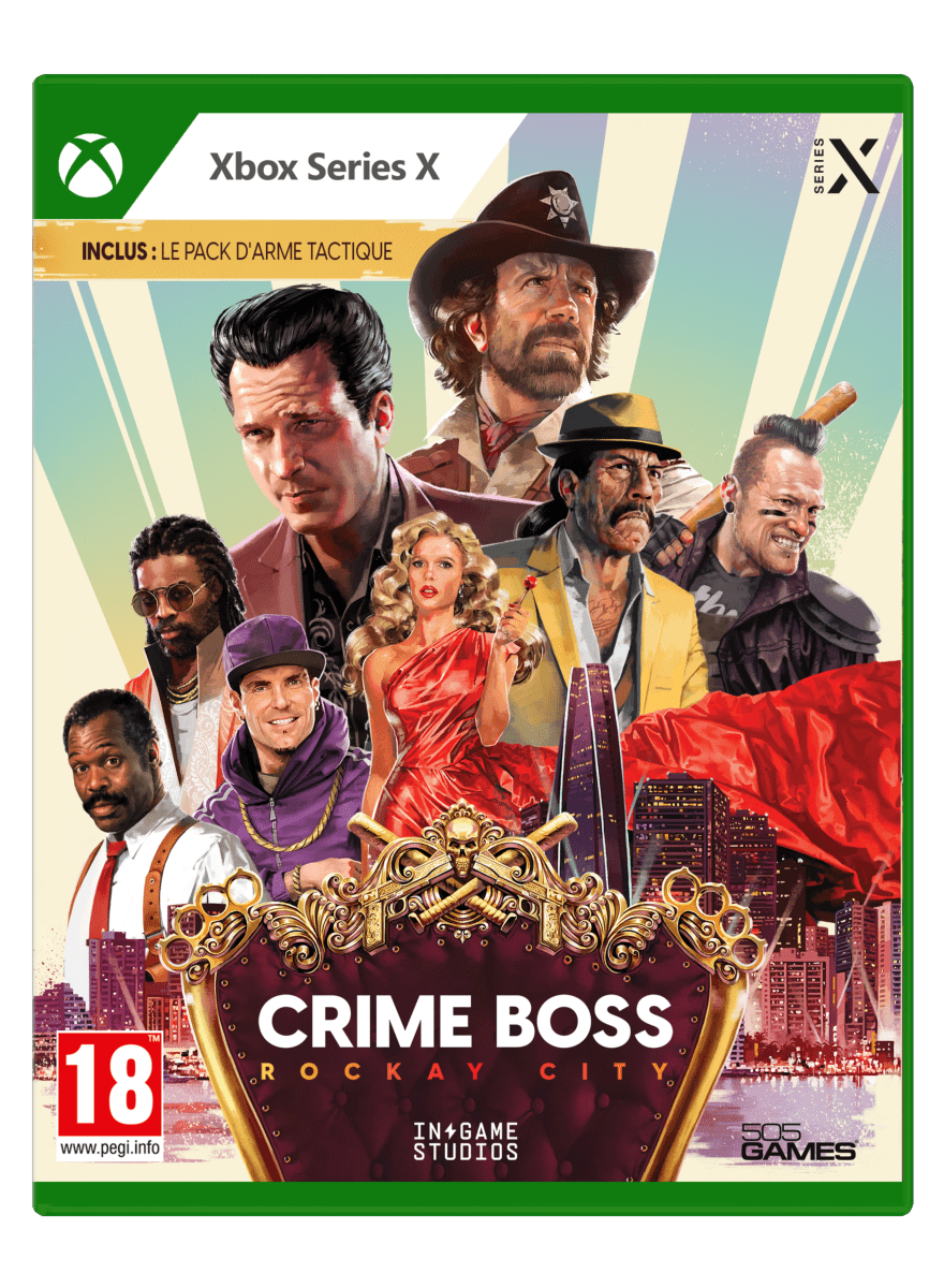 Crime Boss: Rockay City box art for Xbox Series X