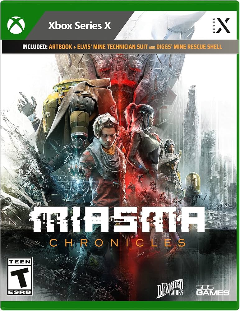 Miasma Chronicles box art for Xbox Series X