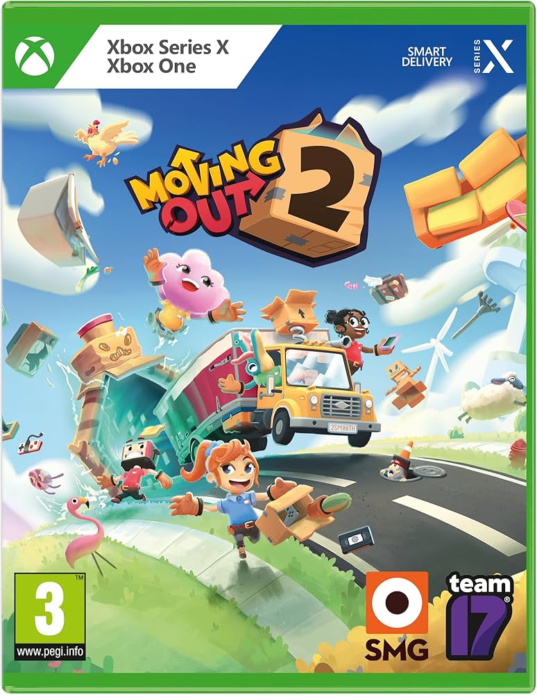 Moving Out 2 box art for Xbox Series X