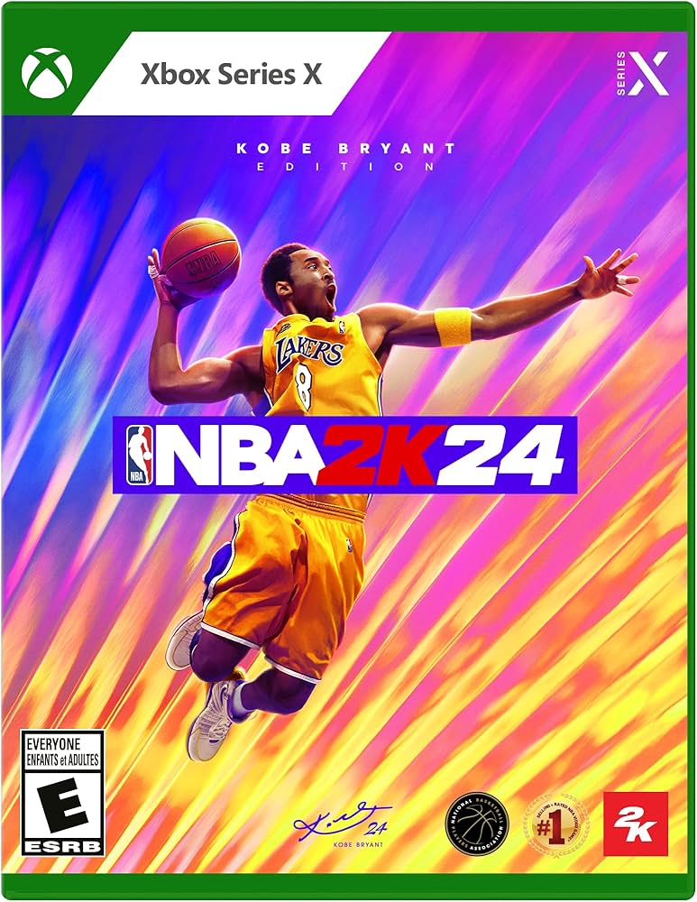 NBA 2K24 box art for Xbox Series X