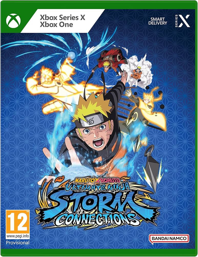 Naruto X Boruto Ultimate Ninja Storm Connections box art for Xbox Series X