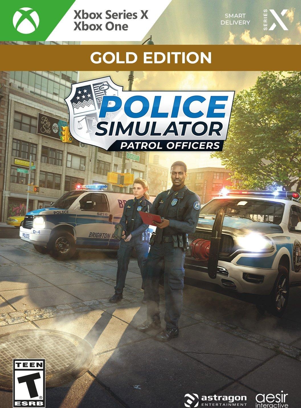 Police Simulator: Patrol Officers box art for Xbox Series X