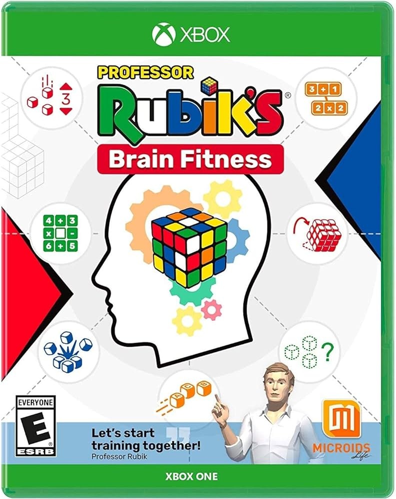 Professor Rubik's Brain Fitness box art for Xbox Series X