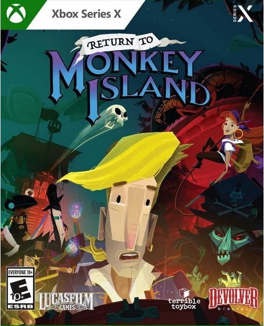 Return to Monkey Island box art for Xbox Series X