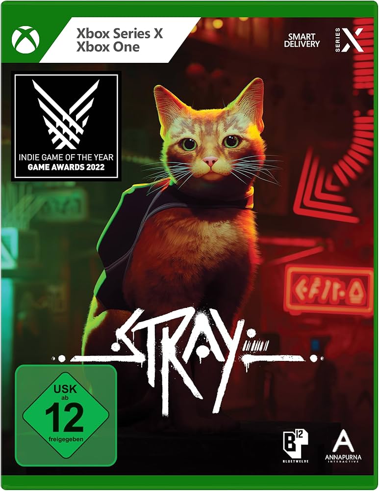 Stray box art for Xbox Series X